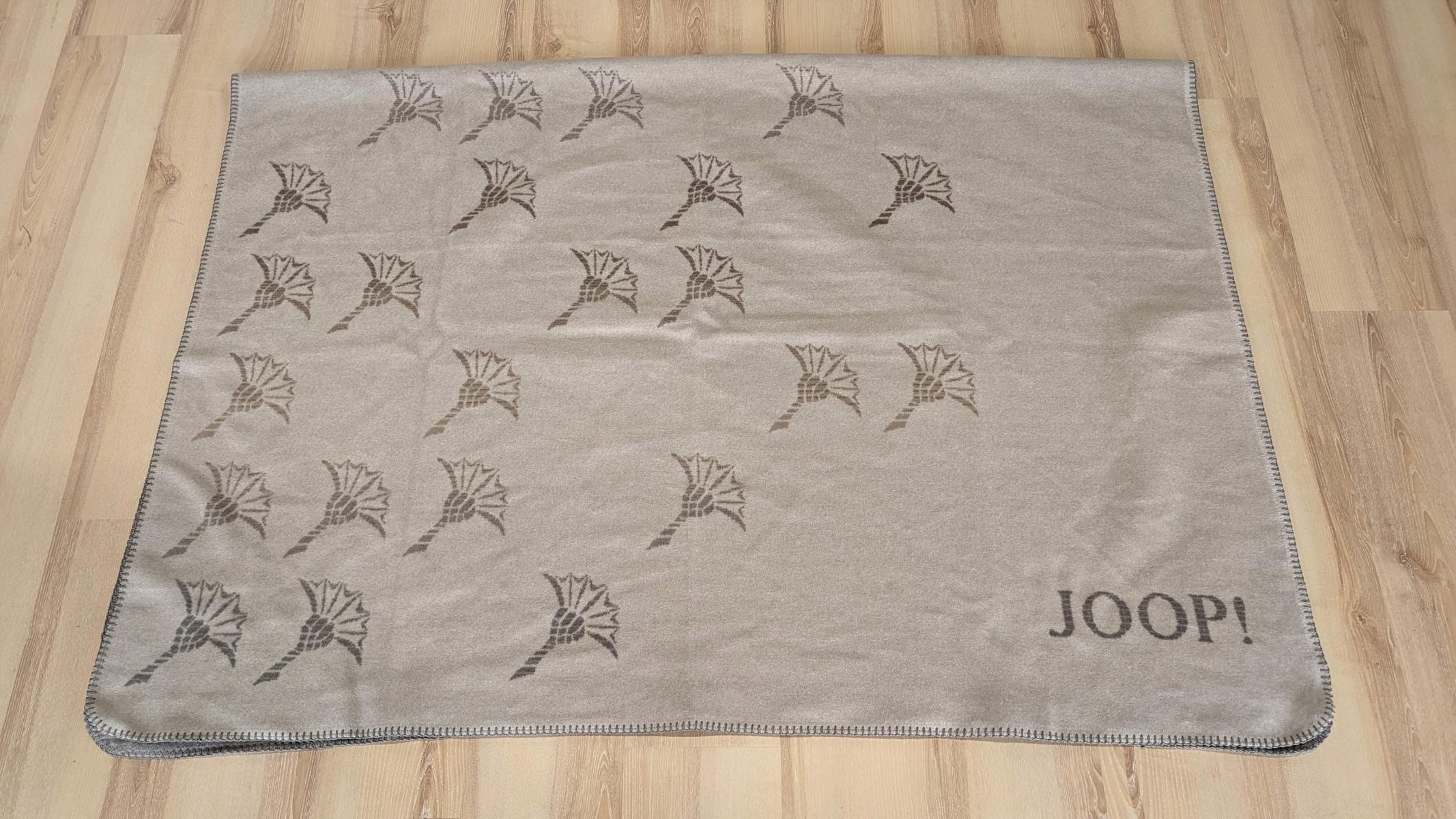 JOOP! Wohndecke – Stein janning-shop Faded Cornflower